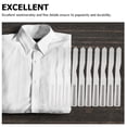 thumbnail image 3 of MasteelfCA 50 Pcs Practical Collar Fixing Strips Collar Fixer Plastic Shirt Collar Strips, 3 of 8
