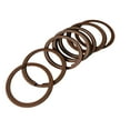 thumbnail image 2 of Abbracc 10Pcs Keyrings 32mm Flat Split Rings Jump Rings Hook Connector Purse Finding, 2 of 7