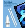 thumbnail image 7 of for Apple Pencil Tips Replacement (4 Pack) for 1st 2nd Generation Pen for iPad Stylus Fine Nib Accessories Adapter First Second Gen iPencil Accesorios Alternative Tablet Accessory, 7 of 7