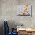 thumbnail image 3 of Epic Graffiti 'Woman With Corgi' by Svetlana Aleynikova Canvas Wall Art, 34" x 26", 3 of 8