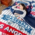 thumbnail image 4 of Castle Fairy Teens Baseball Gamer Twin Bedding Sets,Sport Bedding Comforter Set, 4 of 8