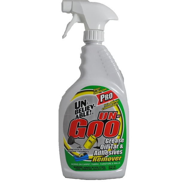 Unbelievable Pro UnGoo Grease, Oil, Tar & Adhesives Remover, 32oz