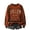 Brown#23096GG, variant on Hearthz Halloween Sweatshirt Night Flight Club 1692 Vintage Graphic Women Sweatshirts Retro Spooky Season Pull Over Sweaters Womens Crewneck Sweatshirts Women