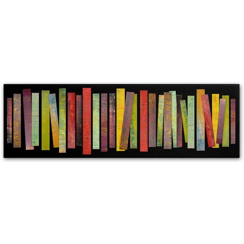 Trademark Fine Art "Thirty Stripes 1.0" Canvas Art by Michelle Calkins