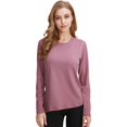thumbnail image 5 of Ropa de yoga de otoño e invierno, top de yoga de manga larga europeo y americano para mujer, ropa de fitness de secado rápido, división de invierno, 5 of 5