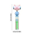 thumbnail image 3 of Kids Foam Blower Toy Pig Shaped Whistle with Bubbles 8.7 Inch Handheld Sensory Toy for Children Outdoor Play Developmental Shaking Sound Toy, 3 of 6