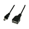 thumbnail image 1 of StarTech.com 1 ft Mini USB 2.0 Cable - USB A to Mini B F/M - USB cable - USB (F) to mini-USB Type B (M) - USB 2.0 - 1 ft - black - USBMUSBFM1 - USB cable - USB (F) to mini-USB Type B (M) - USB 2.0 - 1 ft - black, 1 of 3