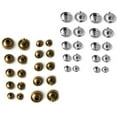 thumbnail image 5 of 100x Double Cap Rivet Tubular Metal Leather Craft Repairs Studs Punk Spike Decor, 5 of 19