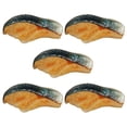 thumbnail image 2 of 5Pcs Fake Fish Blocks Simulation Fish Meat Models Simulation Food Fake Fishes Meat Fake Food, 2 of 4