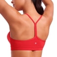 thumbnail image 1 of Sostén CRZ YOGA Butterluxe con espalda en Y y copas acolchadas XL Rojo, 1 of 5