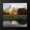 thumbnail image 2 of Robinson, Carol 15x15 Black Modern Framed Museum Art Print Titled - Mountain Reflection, 2 of 5
