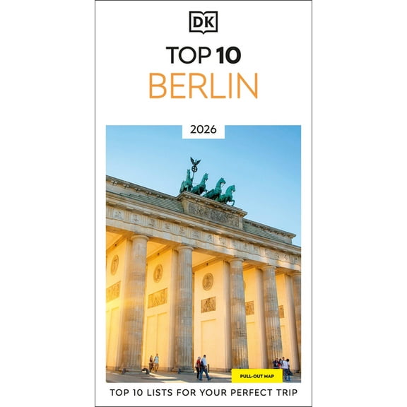 Pocket Travel Guide DK Top 10 Berlin: Top 10 Lists for Your Perfect Trip, Plus an All-Weather Folded Map, (Paperback)