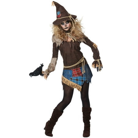 Creepy Scarecrow Adult Costume (Best Scary Scarecrow Costume)