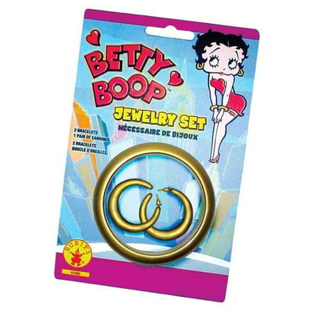 Costumes For All Occasions Ru6580 Betty Boop Jewelry Set