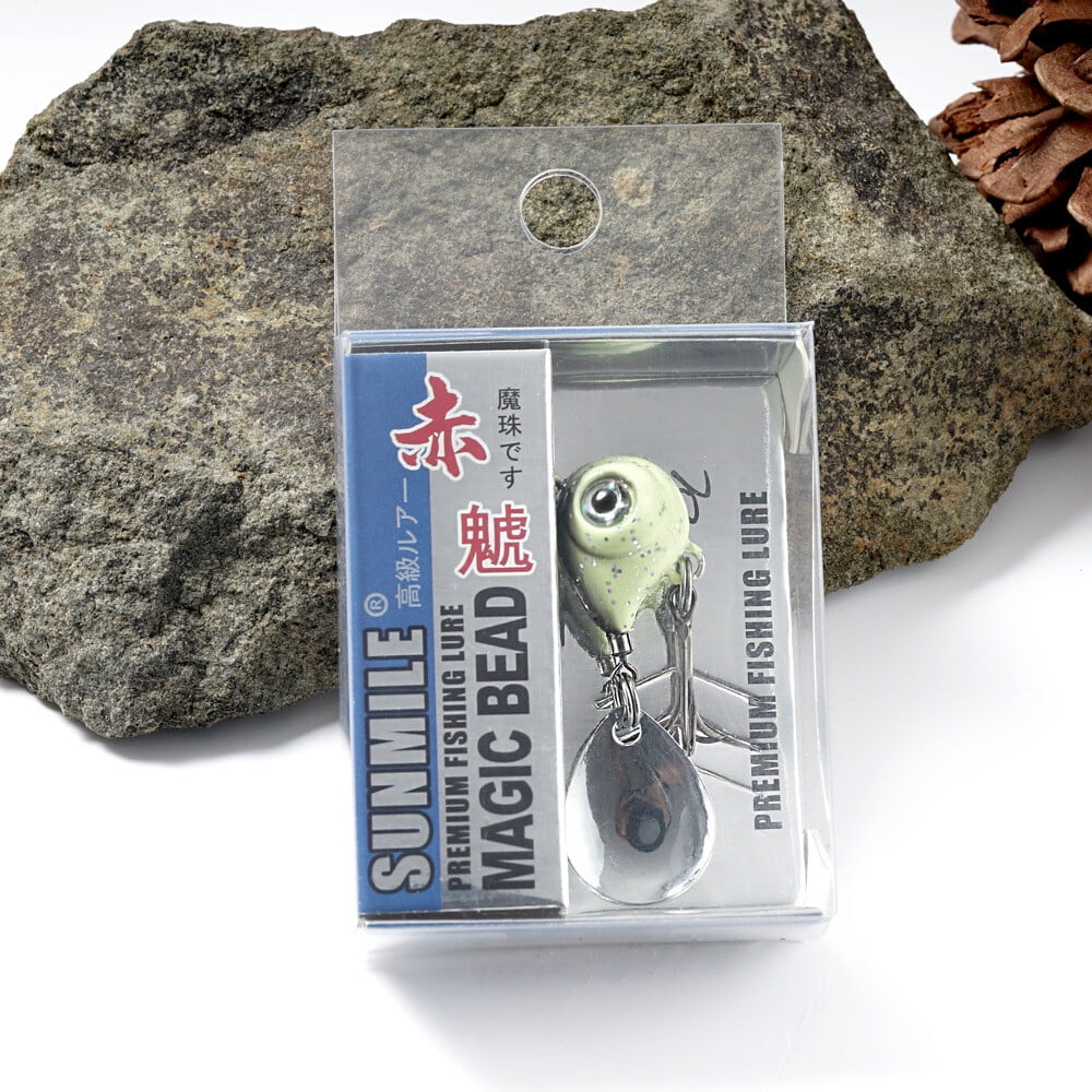 6 Pack New Rotating Metal VIB Vibration Bait Spinner Spoon Fishing Lures