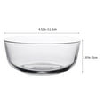 thumbnail image 2 of 2pcs Glass Salad Bowls Delicate Food Serving Bowls Multi-function Glass Bowls, 2 of 8