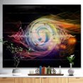 thumbnail image 2 of Design Art - Bright Wave Particle in Air on Black, 2 of 5