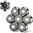 thumbnail image 1 of 7 Blade Floating Replacement Shaving Head, Washable Shaver Blade Heads Replacement for Head Shaver, Wet & Dry Compatible for Rotary Shavers, 1 of 5