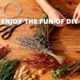 thumbnail image 4 of Natural Dried Flowers DIY Kit, Handpicked Including Lavender Eucalyptus Wheat, for Home Office Wedding Decor, Low-Maintenance, 4 of 4