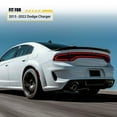 thumbnail image 2 of For 2015-2022 DODGE CHARGER Tail Light Rear PreCut Tint Overlay Vinyl Decal Dark, 2 of 7