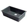 thumbnail image 4 of Alfi Brand AB3020UM-T Titanium 30 in. Undermount Single Bowl Granite Composite Kitchen Sink, 4 of 9