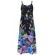 thumbnail image 3 of Vestido camisero de dos piezas con chal suelto de manga corta de chifón informal a la moda para mujer con tirantes Fridja  nalpqowj27620, 3 of 7