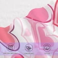thumbnail image 4 of Valentine's Day Heart Bath Towels Set,2 Piece Pure Cotton Ultra Soft High Absorbent Quick Dry Towel Set,1 Bath Towels, 1 Wash Cloths Wash cloth, 4 of 7