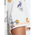 thumbnail image 4 of Way to Celebrate Women's Hacci Knit Short Sleeve Sleep Top, Sizes XS to 3X, 4 of 5