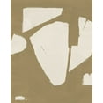 thumbnail image 2 of Green, Jacob 15x18 Gold Ornate Wood Framed with Double Matting Museum Art Print Titled - Chunky Abstract III, 2 of 4