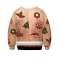 thumbnail image 2 of Michellecmm  Halloween Men Women Sweatshirts Print Long Sleeve Pullover Tops, 2 of 6