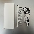 thumbnail image 3 of Letrero decorativo para puerta esquina ventana ángulo izquierdo y derecho de madera letrero de Jesús (A) Sywqhk Libre de BPA, 3 of 9