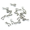 thumbnail image 4 of 20 Piezas 12 Mm DIY Joyería Que Hace Colgante Conector Cierre - Plata, 4 of 4