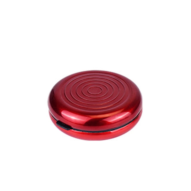 Tholdsy Caja de almacenamiento de monedas, 7 rejillas, a prueba de golpes, a prueba de lluvia, antioxidante, anticorrosivo, caja de Color Carpetas de archivos Vino rojo