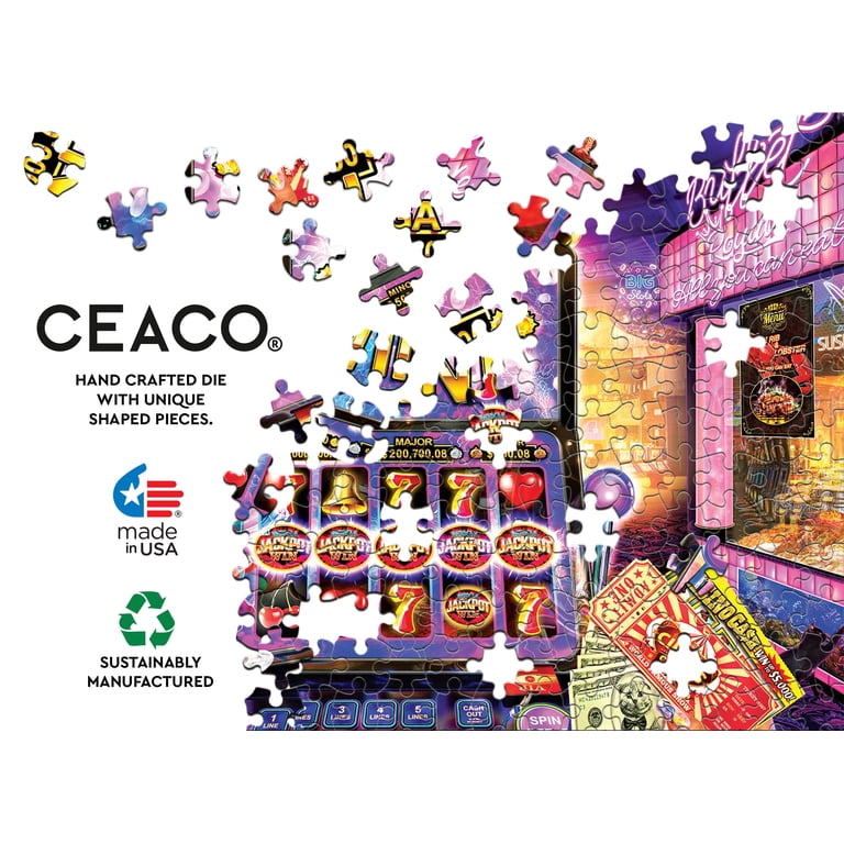 Ceaco 500 Piece Jackpot! (Jeff Haynie) Interlocking Jigsaw Puzzle