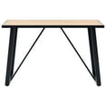 thumbnail image 2 of vidaXL Dining Table Oak 120x60x75 cm MDF, 2 of 4