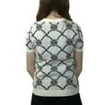 thumbnail image 2 of Haiying Snider Knit Short Sleeve Crew Neck Blouses & Tops (Women's), 2 of 4