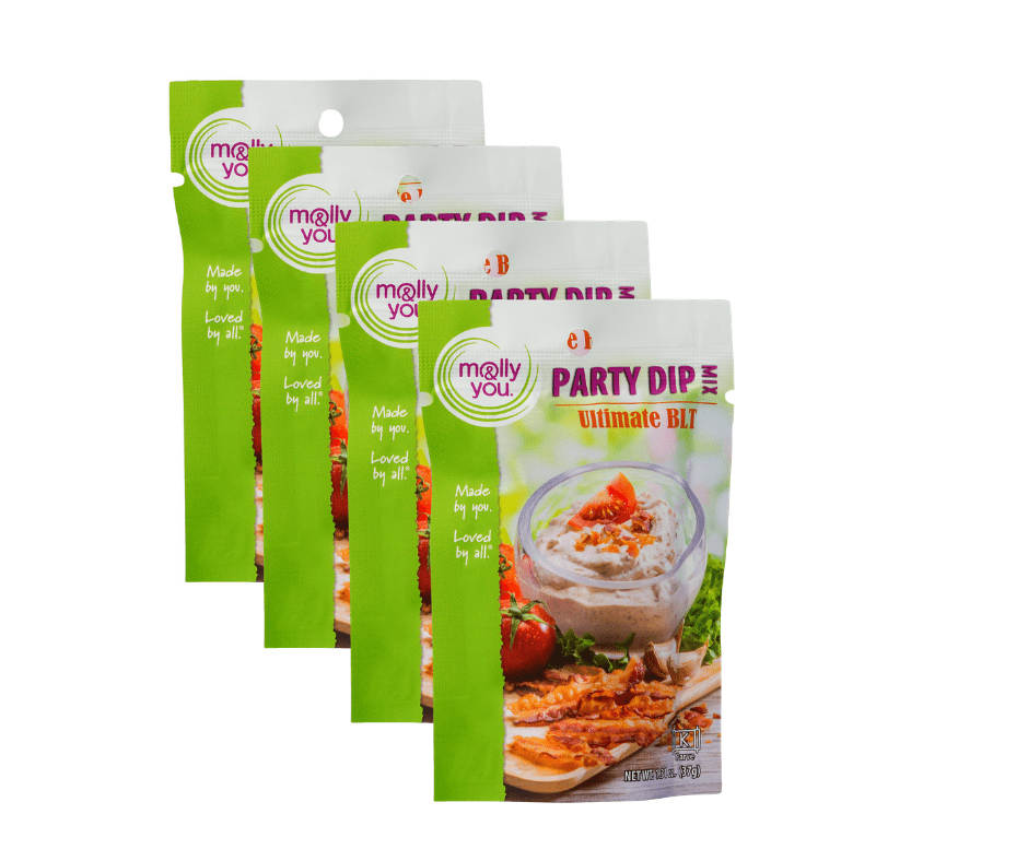 molly&you Ultimate BLT Party Dip Mix 4 pack