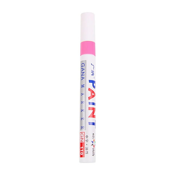 Juego de Rotuladores de Pintura Al Óleo de 12 Colores - Punta Fina de 15 Ml (2,2-2,8 Mm) para Metal, Madera y Proyectos de Bricolaje - Incluye Rojo, Negro, Azul, Amarillo y Más - Longitud de 145 Mm -