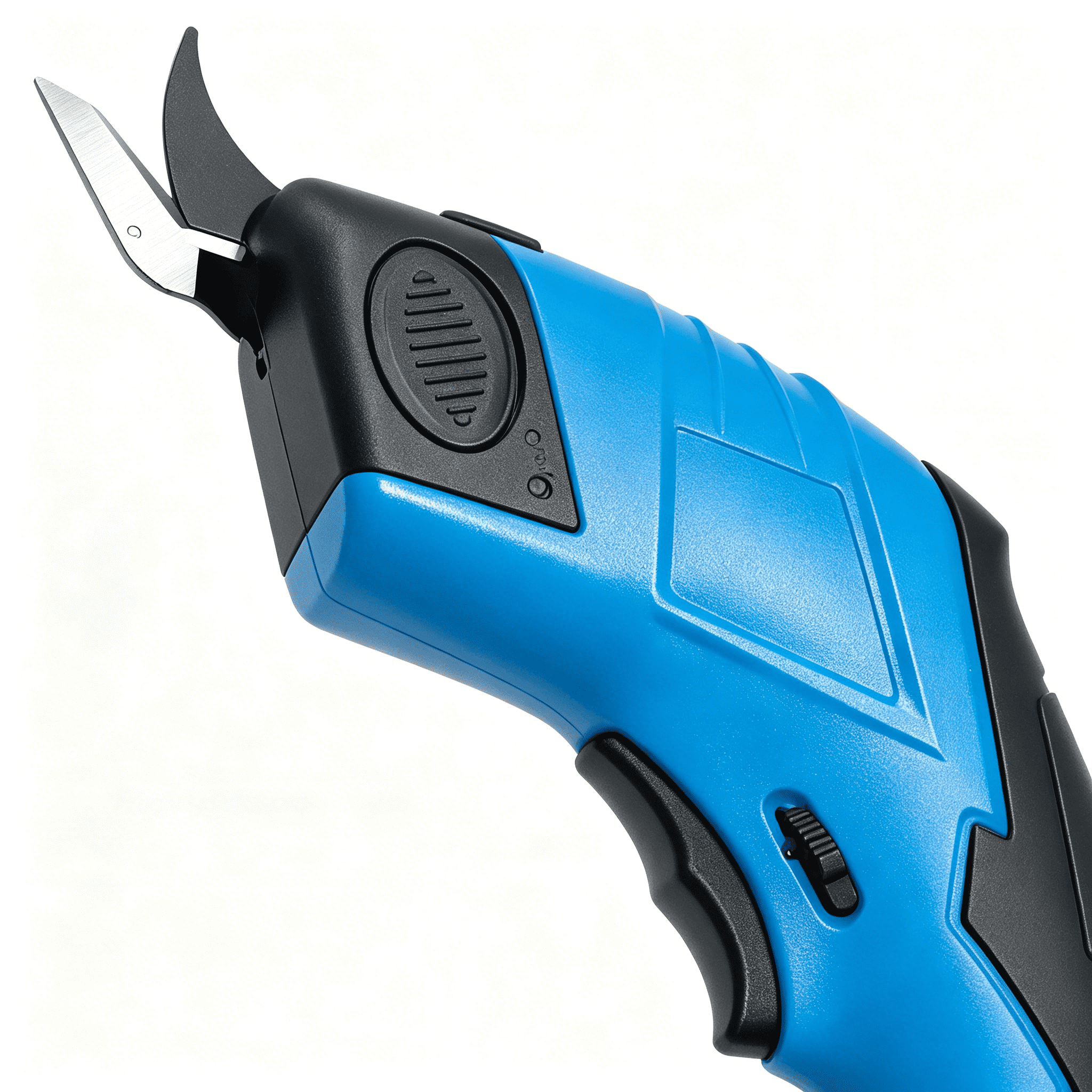 EXLEAF 2026 New Electric Scissors for Cutting Fabric Cardboard&Plastic Rechargeable Cordless Electric Scissors with 2 Blades Multifunctional Tool for Tailoring&Crafting Low Noise Performance