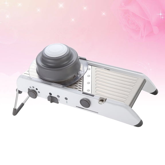 Milisten Multi-function Vegetable Chopper Adjustable Thickness White 1Pack