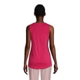 thumbnail image 3 of Lands' End Women's Supima Cotton Scoop Neck Tunic Tank Top, 3 of 3