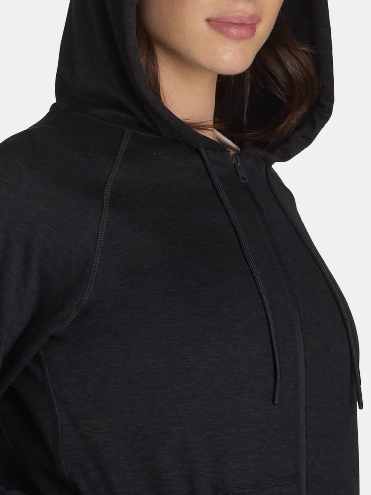 Athletic Works Women's and Women's Plus ButterCore Zip-Up Hoodie, Sizes XS-4X