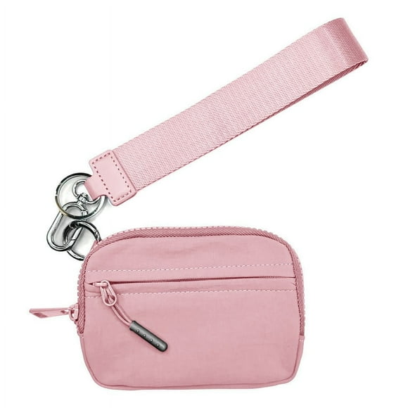 Yeciiwht Purse Mini Leisure Nylon Lanyard Card Case Handheld Coin Purse Lipstick Storage Bag