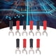 thumbnail image 1 of Conectores de alambre de pala de horquilla material de latón de PVC Conector de cable tipo U Durable usable 30 Vac-60 Vdc Máximo36 A para camiones para generadores de carga ANGGREK Otros, 1 of 8