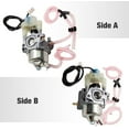 thumbnail image 2 of Carburetor w/ gaskets for Predator 3500W Inverter Generator 63584, 2 of 9