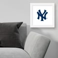thumbnail image 5 of Gallery Pops MLB New York Yankees - Secondary Club Logo Wall Art, White Framed Version, 12" x 12", 5 of 5