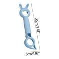 thumbnail image 2 of Home and Kitchen Products clearance Kezqiaxn 2pc 4 In 1 Manual Lid Remover Multifunctional Bottle Opener Kitchen Accessories Home Kitchen Screw Cap Can Opener Blue, 2 of 4