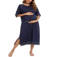thumbnail image 4 of Robe de Nuit à Manches Courtes pour Femme, 4 of 6