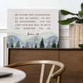 thumbnail image 3 of Inspirational Bible Verses Canvas Wall Art be Strong and Courageous Joshua 1:9 Prints Framed Christian Paintings Scripture Artwork Ready to Hang Home Wall Décor, 3 of 4