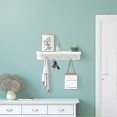 thumbnail image 2 of Key Holder, Key Board With Shelf And 6 Hooks Modern Self-adhesive Key Holder, Key Storage, 2 of 4